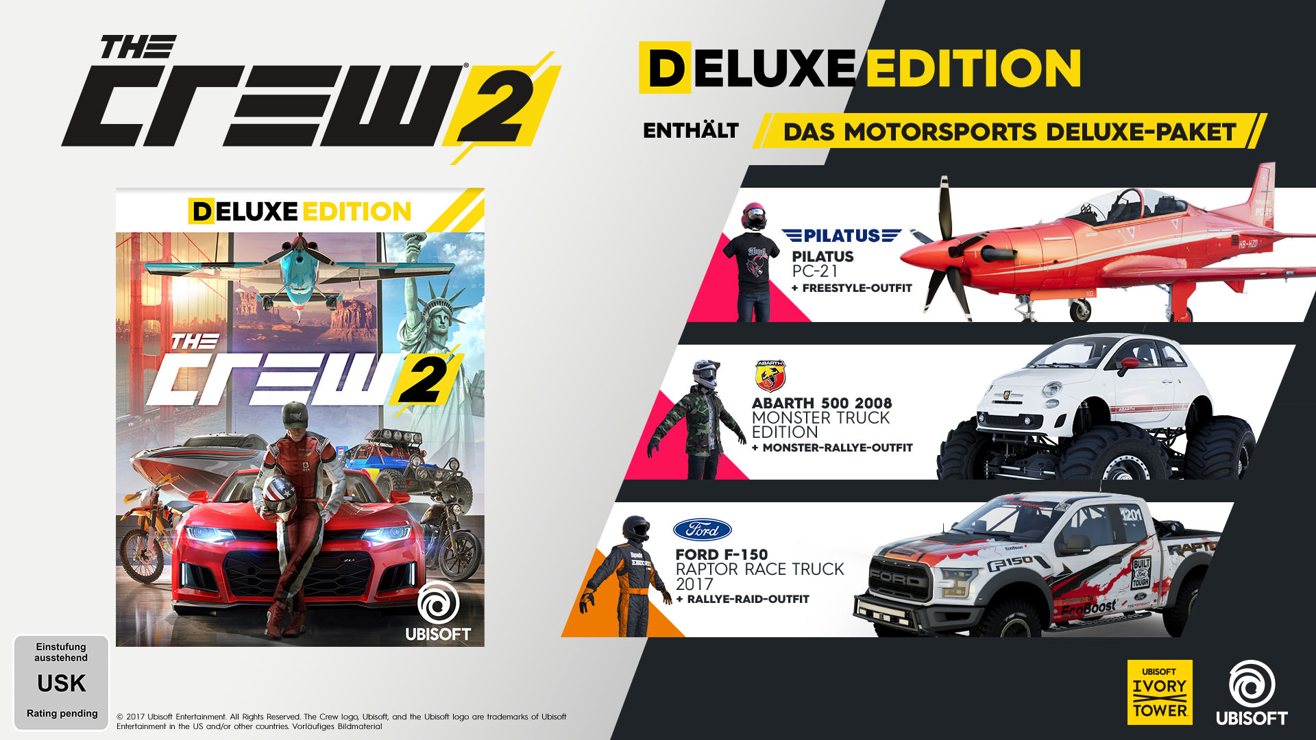 The Crew 2 - Deluxe Edition - PC, PS4, Xbox One - Jetzt kaufen im ...