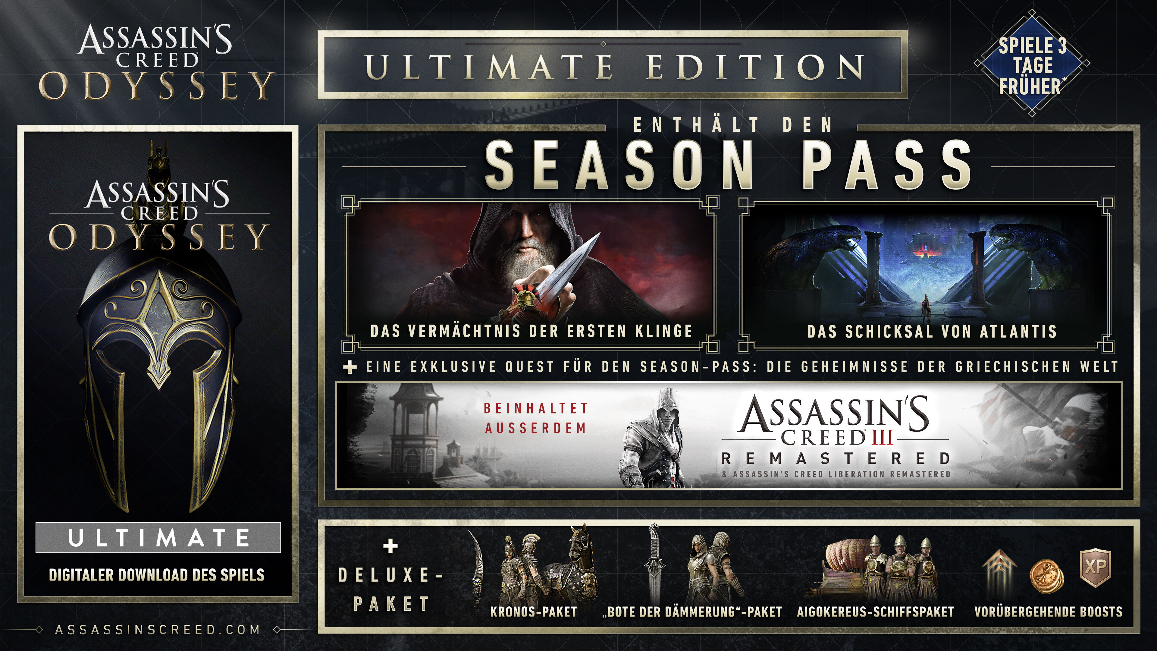 Ubisoft Foren Assassin's Creed Odyssey Steelbook (exkl. bei