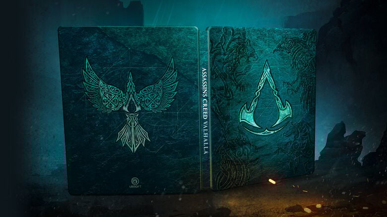 assassins creed valhalla raven logo