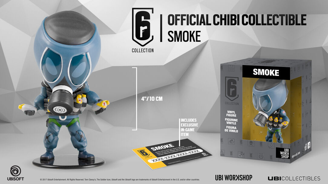 Smoke Figurine | Six Siege | Official Ubisoft Store | Ubi Workshop