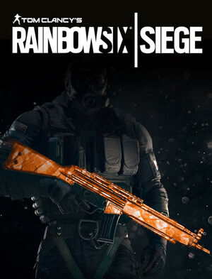 Tom Clancy's Rainbow Six Siege - Topaz weapon skin, Tom Clancy's Rainbow Six Siege - Topaz weapon skin, , large