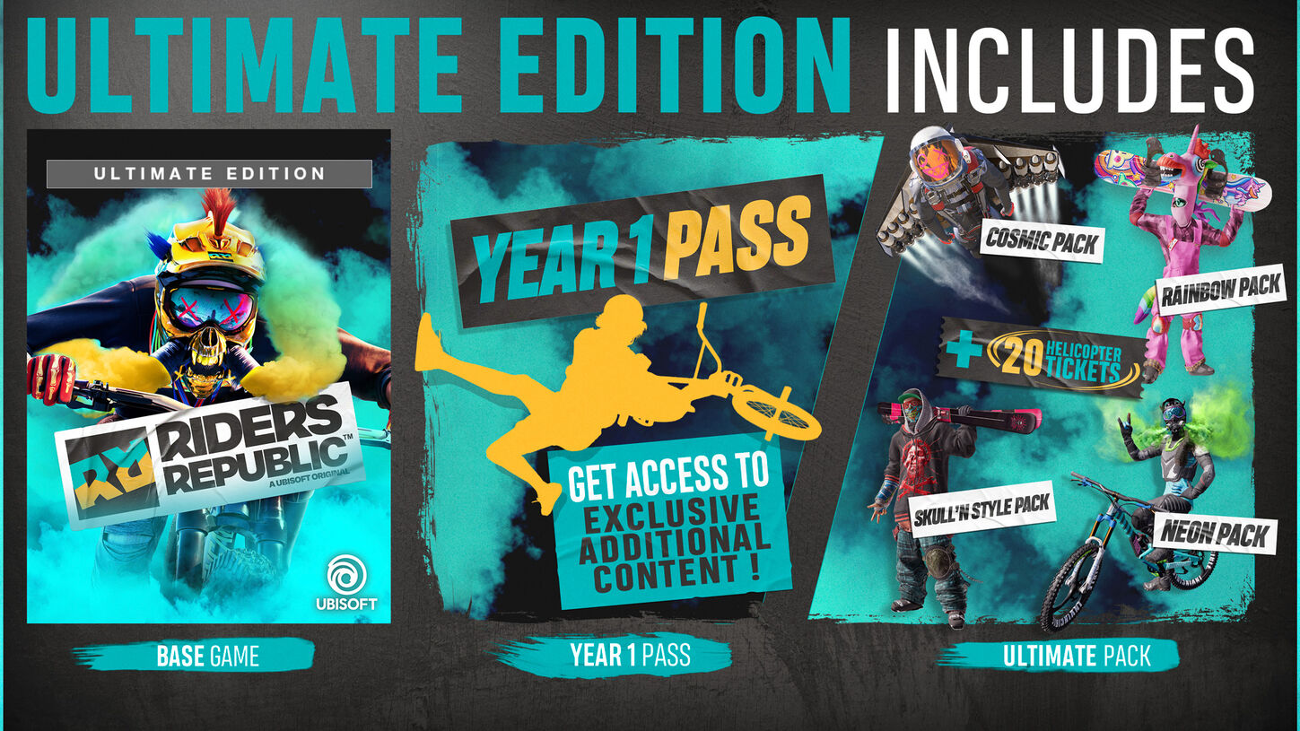 Riders Republic Ultimate Edition Content