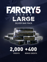 Far Cry® 5 Large Silver Bar Pack – 2400 Credits, , large