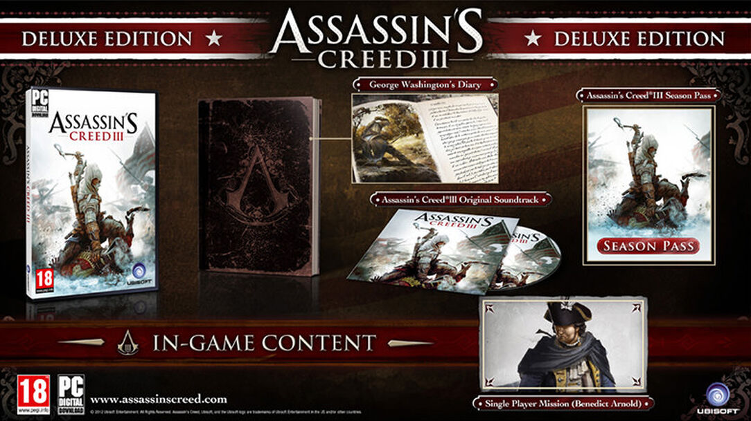 assassin s creed 3.deluxe edition скачать Buy assassin's creed iii deluxe edition for pc | ubisoft official.