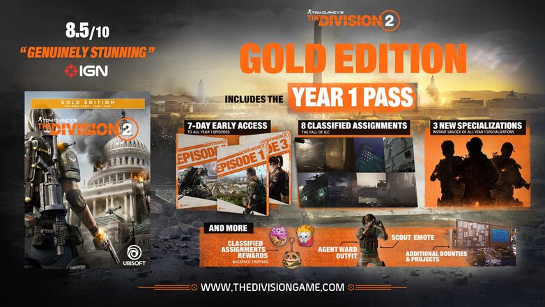 Tom Clancy S The Division 2 Gold Edition