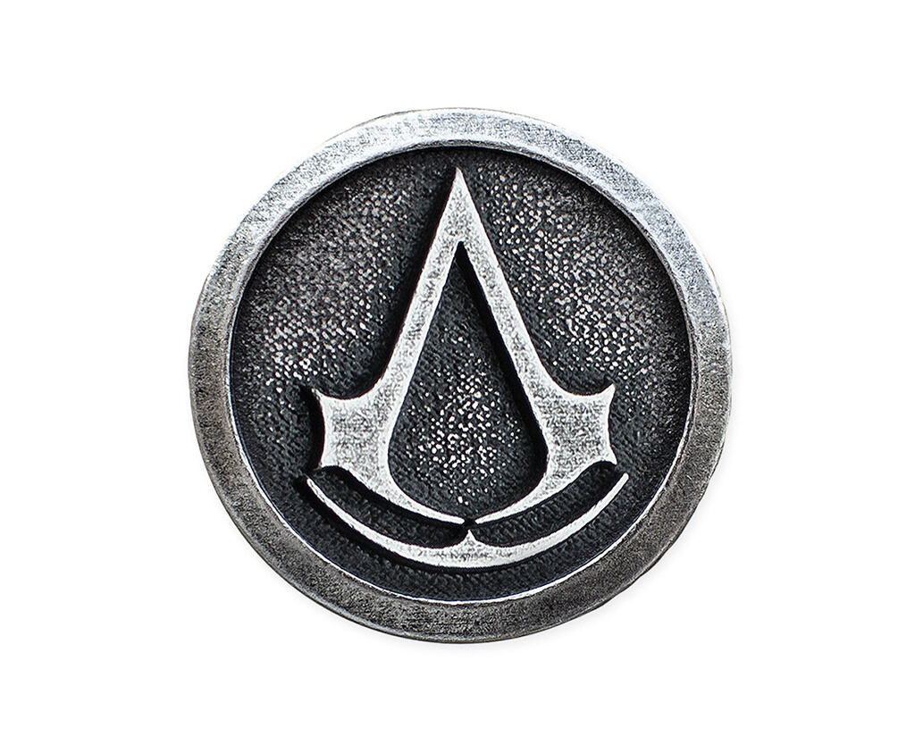 Assassin's Creed Curved Logo Metal Pin 1.25" 