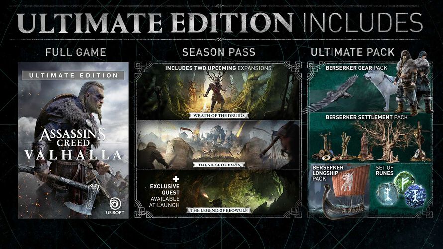 assassin s creed valhalla ultimate