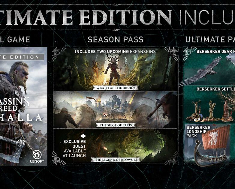 Assassin S Creed Valhalla Ultimate Edition Official Ubisoft Store Sg