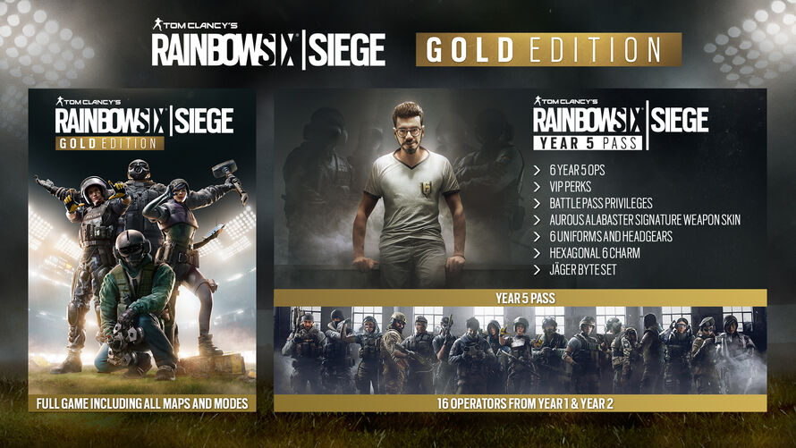 Buy Tom Clancy S Rainbow Six Siege Gold Edition For Pc Ubisoft Official Store