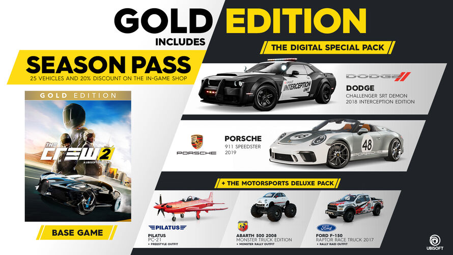 Buy The Crew 2 Gold Edition for PC | Ubisoft Store