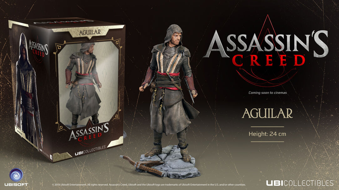 ÎÏÎ¿ÏÎ­Î»ÎµÏÎ¼Î± ÎµÎ¹ÎºÏÎ½Î±Ï Î³Î¹Î± Assassin's Creed - Aguilar PVC Statue (24cm)