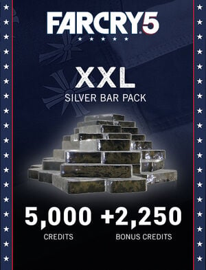 Far Cry® 5 XXL Silver Bar Pack – 7,250 Credits