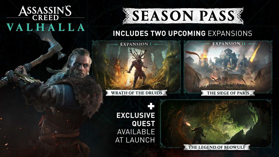 Buy Assassin's Creed Valhalla Season Pass for for PC | Ubisoft Store