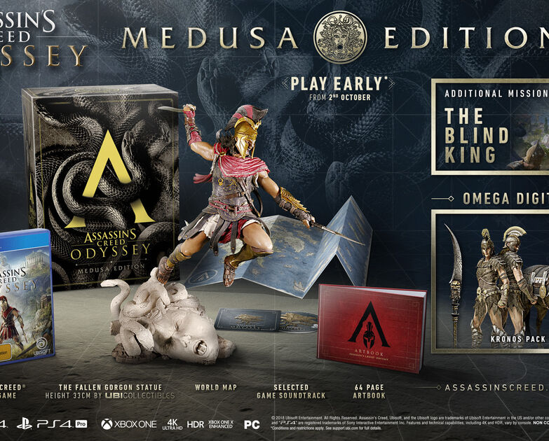 Assassin S Creed Odyssey Medusa Edition Ubisoft