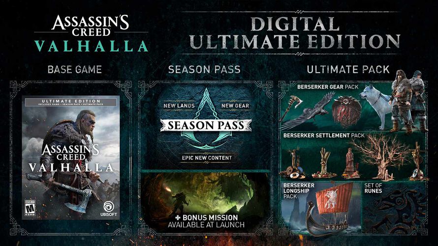 Buy Assassin S Creed Valhalla Ultimate Edition Ubisoft Official Store Ca