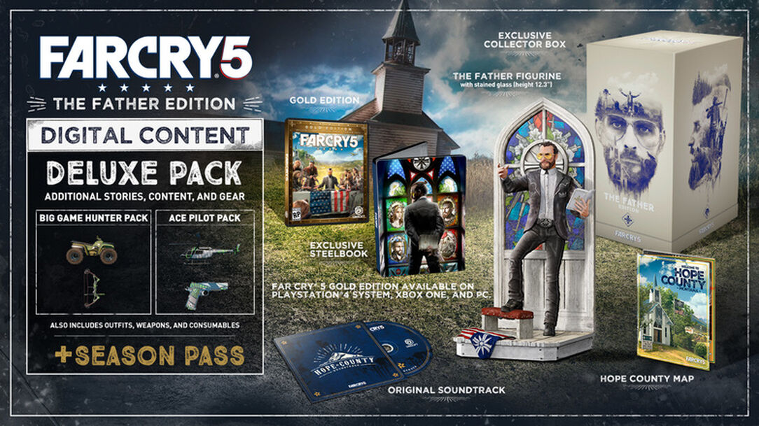 Buy Far Cry 5 The Father Collector's Edition for PS4, Xbox ...