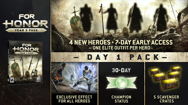 Buy For Honor Year 3 Pass PC | Ubisoft Official Store