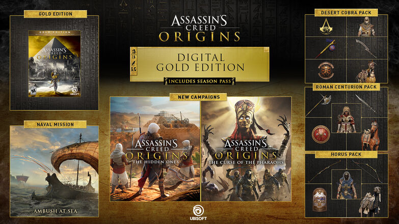 Assassins Creed Origins Gold Edition