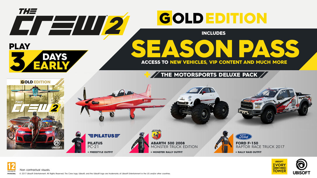 The Crew 2 Gold Edition