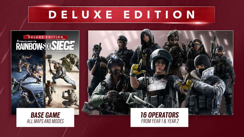 Buy Tom Clancy S Rainbow Six Siege Deluxe Edition For Pc Ubisoft Official Store