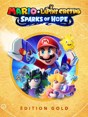 Mario + The Lapins Crétins Sparks of Hope Édition Gold