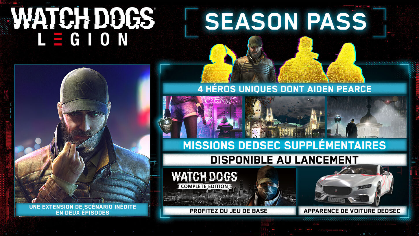Contenu du Season Pass de Watch Dogs : Legion | Ubisoft Help