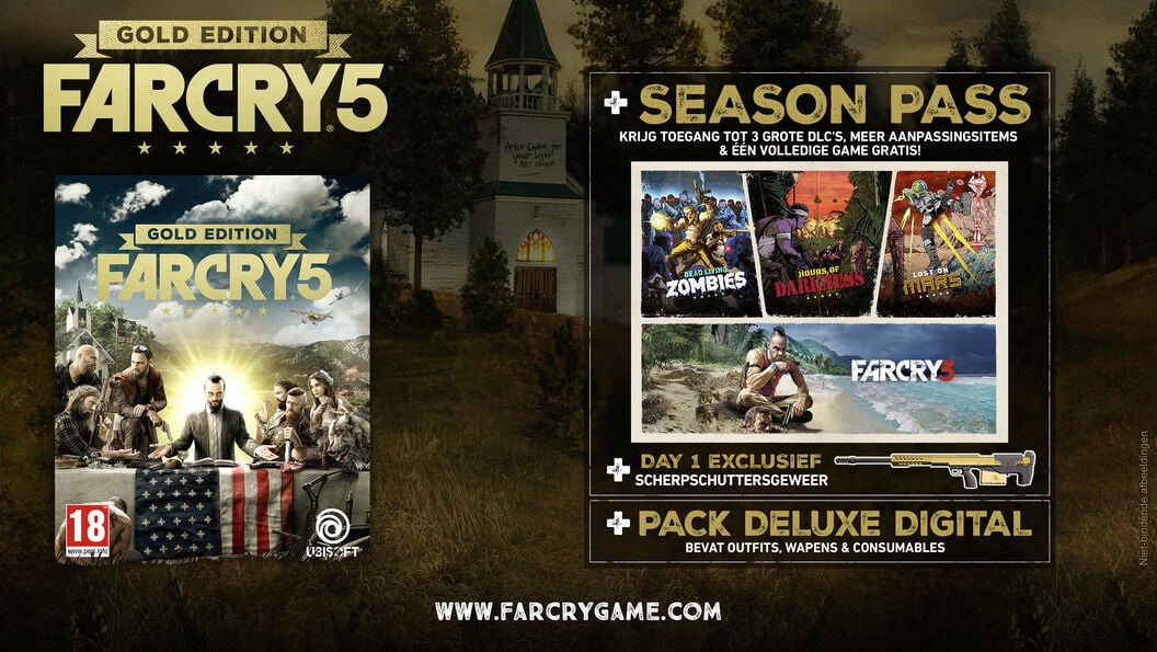 Far Cry 5 Deluxe Edition Ps4 Content