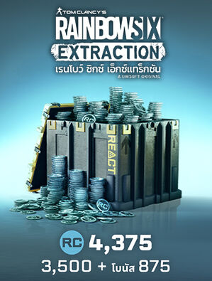 Tom Clancy's Rainbow Six Extraction: 4,375 REACT Credits, , large