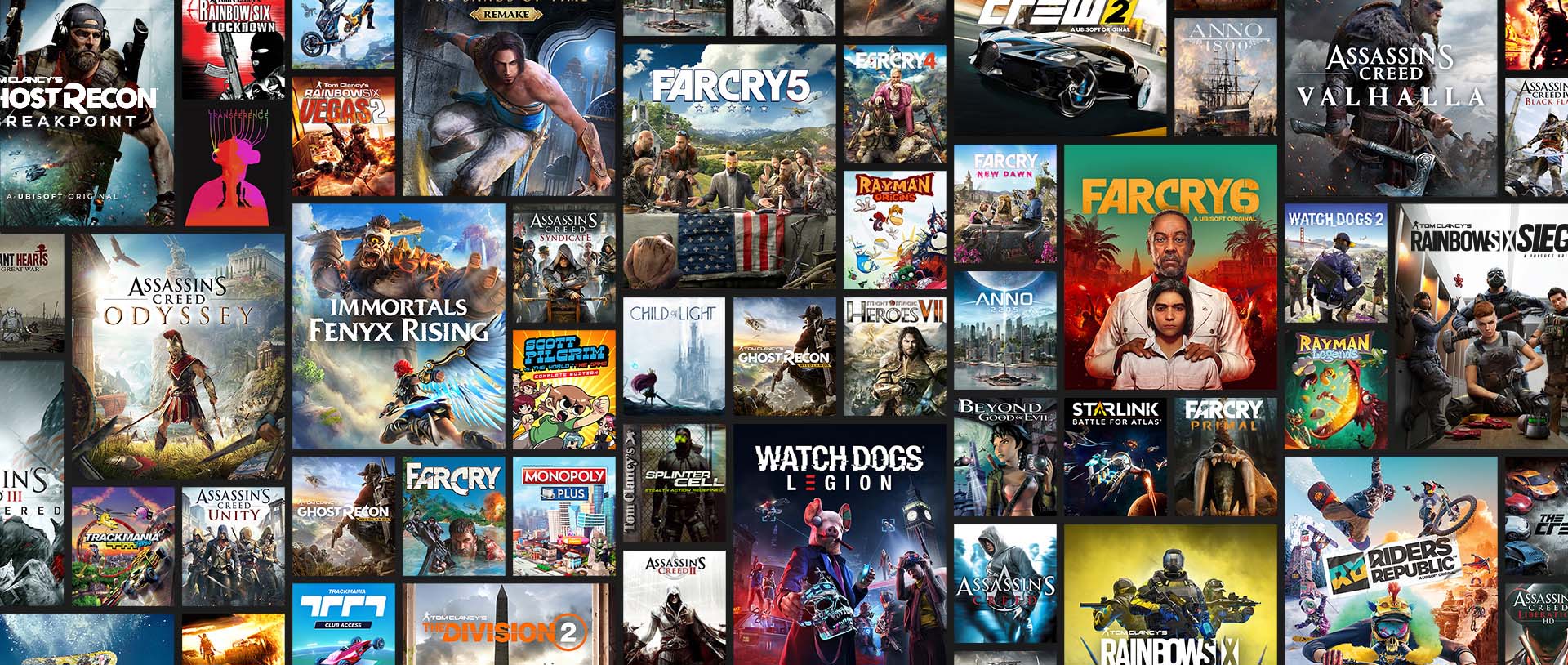 Ubisoft Gaming List 
