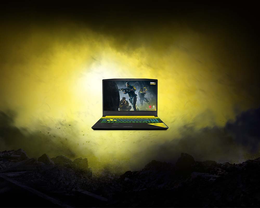 Rainbow Six Extraction MSI AZERTY laptop