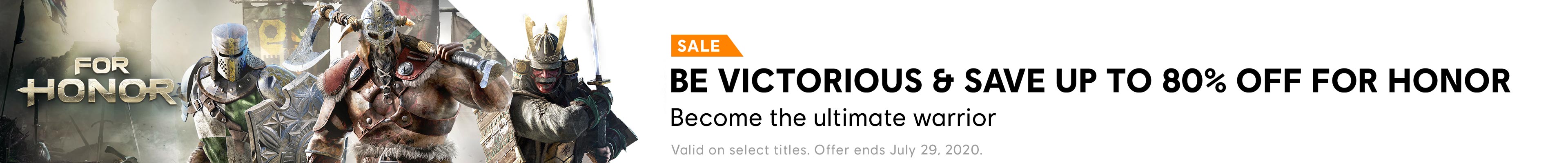 For Honor Sale Category banner