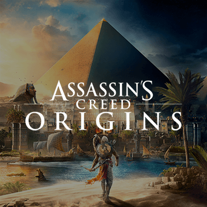 Assassin's Creed Origins key art