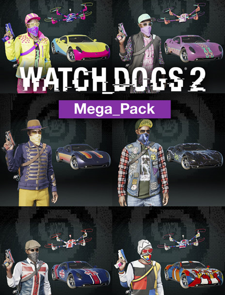 Watch Dogs 2 Mega Pack Dlc Ubisoft Official Store