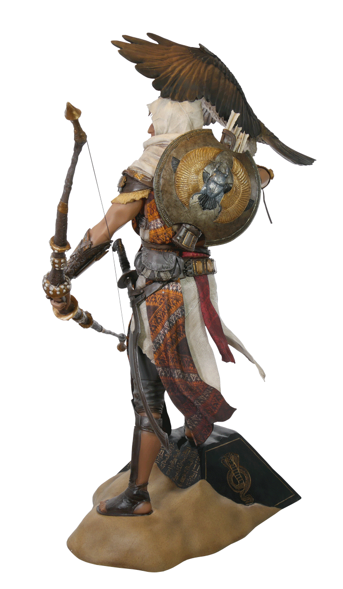 assassin's creed origins bayek statue