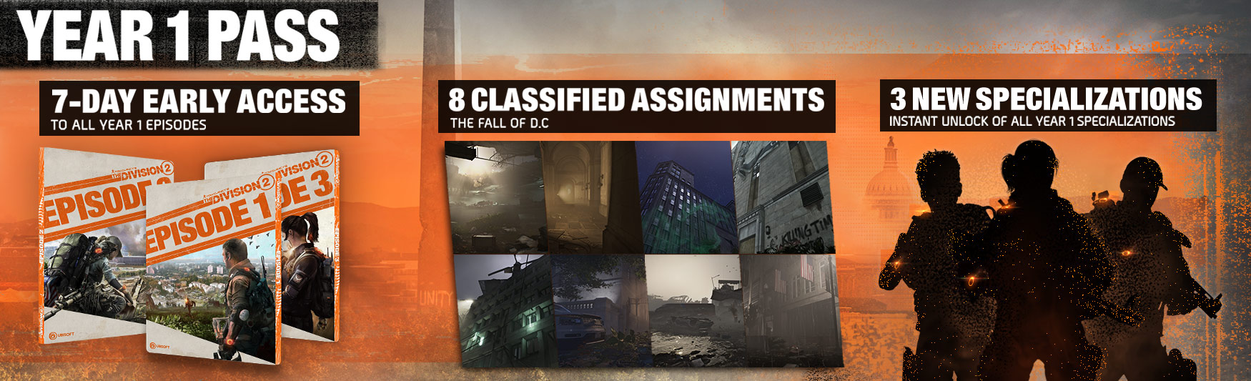 the division 2 year 1 pass the division 2 year 1 pass