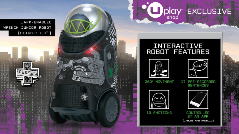 Watch Dogs 2 Wrench Jr Robot Ubi Workshop