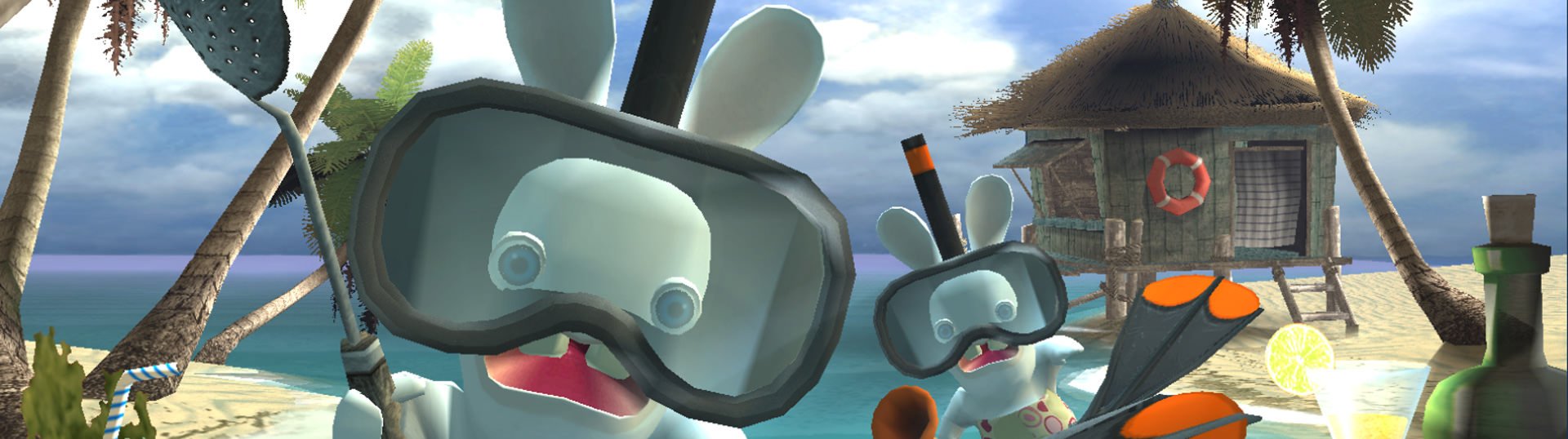 This new Rayman game features the funniest, zaniest, wackiest antics ever when hordes of nasty bunnies invade Rayman’s world and he is enslaved and forced to participate in a series of gladiator- style trials. In order to win his freedom, Rayman must entertain and outwit these crazed, out-of-control bunnies. Rayman Raving Rabbids is the edgiest and most off-the-wall gaming experience in the history of the Rayman® franchise.