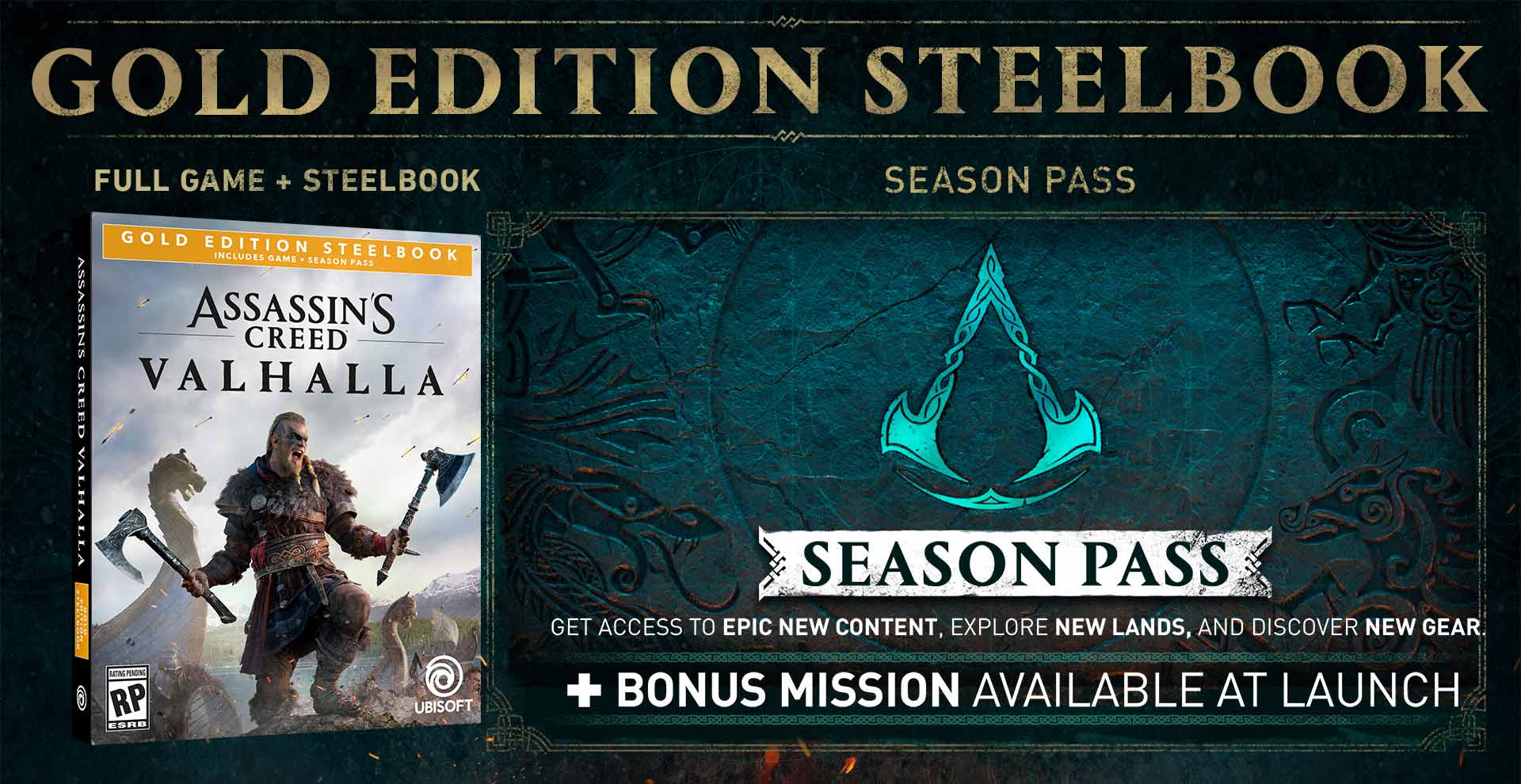 Buy Assassin's Creed® Valhalla Gold Steelbook Edition for ...
