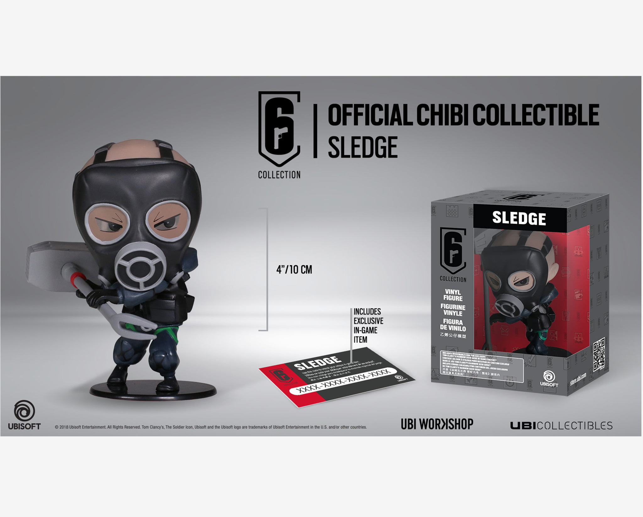 Sledge Ubisoft Six Collection Figure