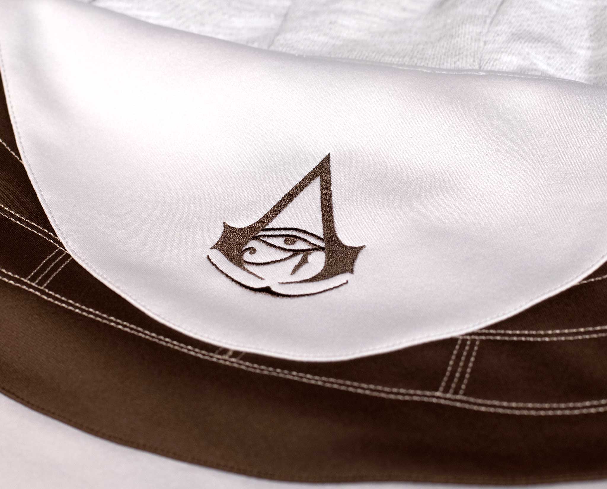 Assassins Creed Origins Bayek Shield Belt Ubisoft Collection by Ubi Workshop Large/X-Large, Brown 
