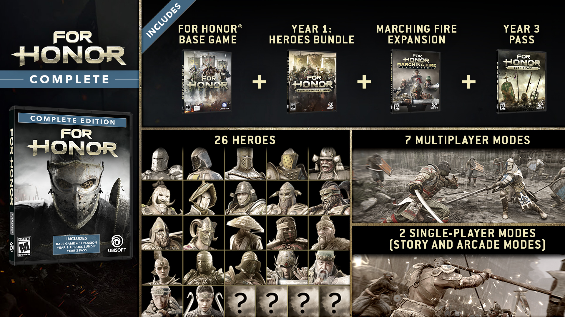 Buy For Honor Complete Edition for PC Ubisoft Official Store