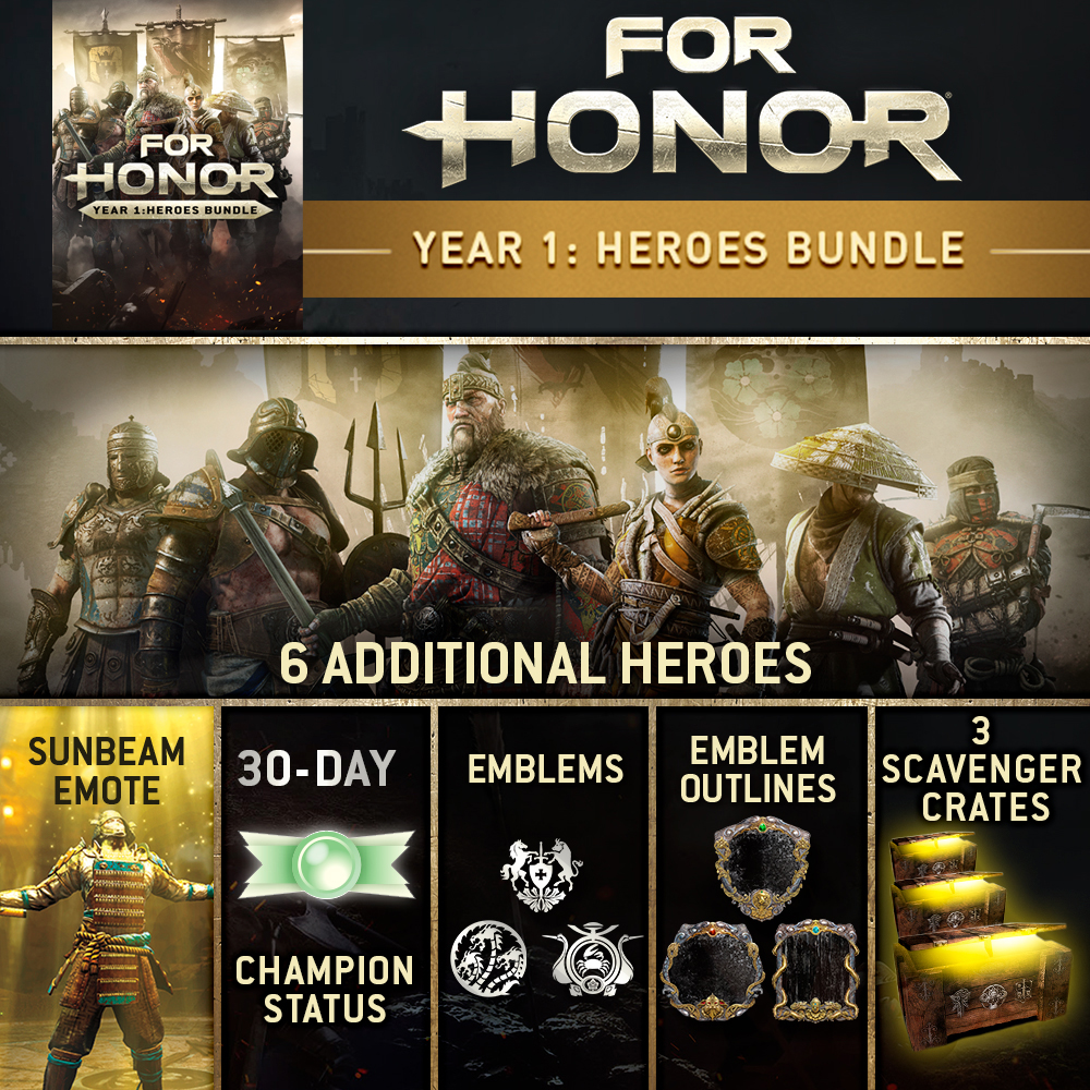 For Honor Season Pass DLC Expansion | Ubisoft Official Store