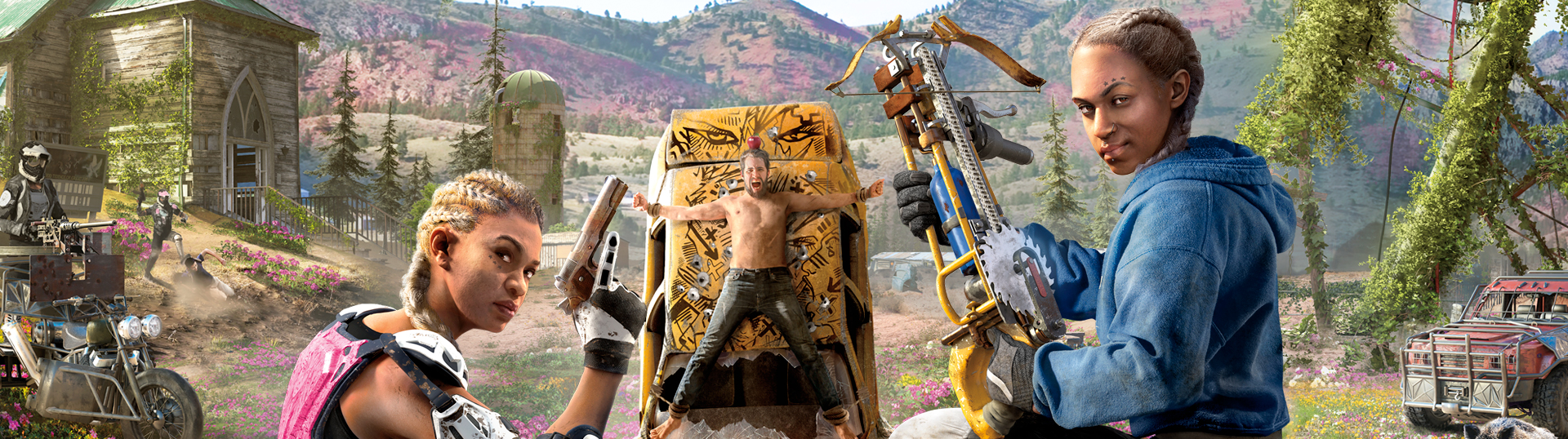 Compre Far Cry New Dawn Deluxe Edition Para Pc Loja Oficial Ubisoft