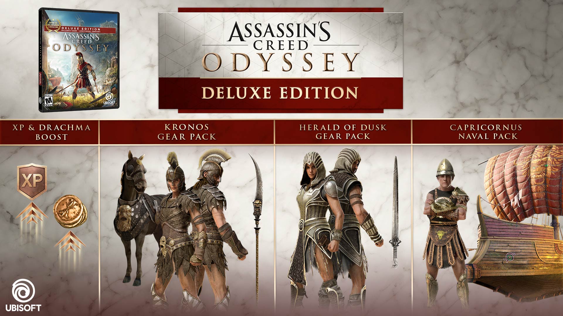 Compra Assassin's Creed® Odyssey Edition Deluxe para PS4 y Xbox One |  Tienda Oficial Ubisoft