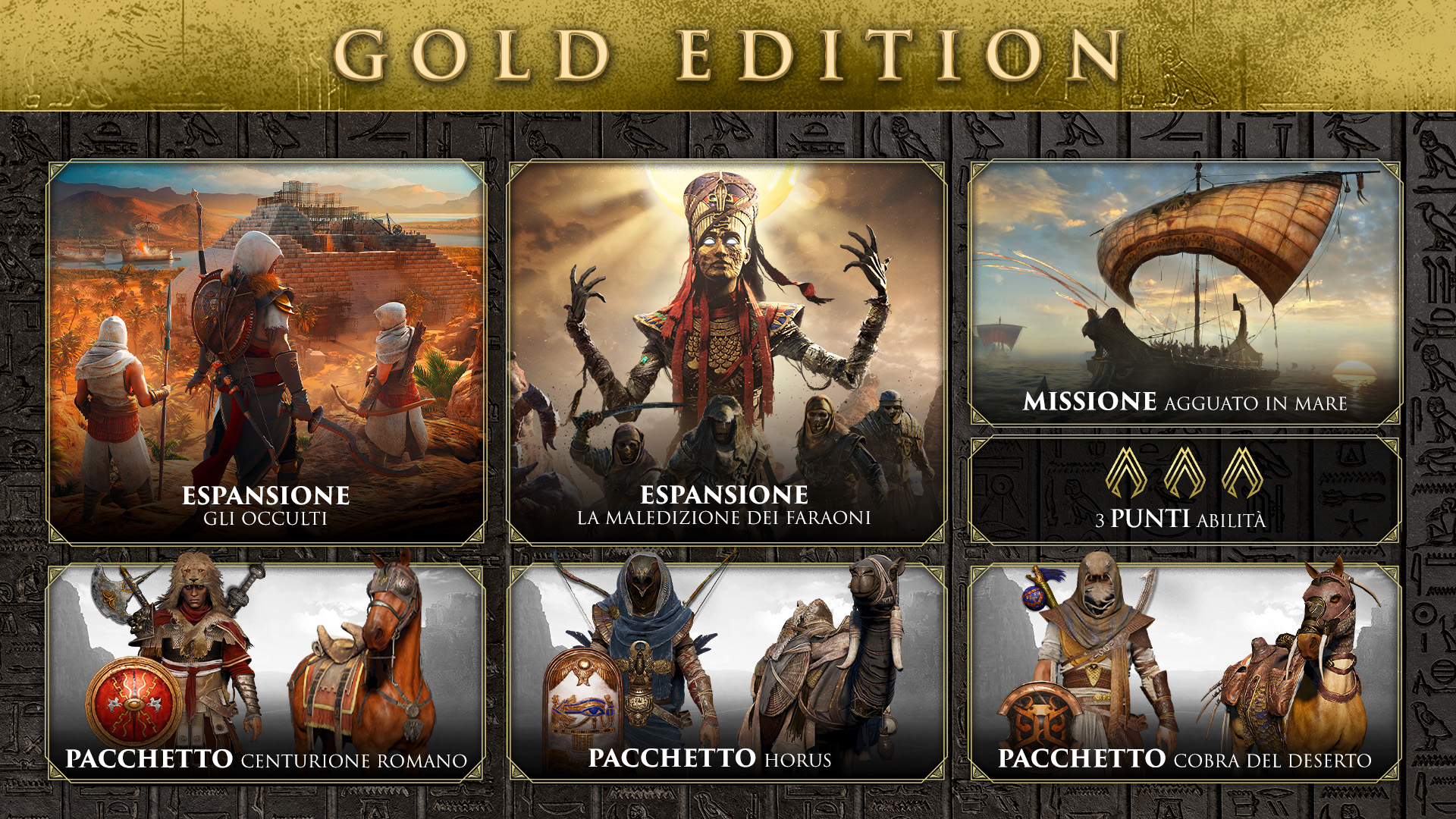 Assassin's Creed Origins - Gold Edition - IT_Ubisoft
