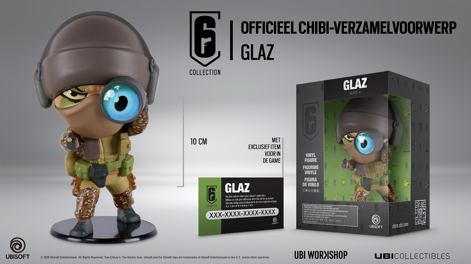 Rainbow Six Siege Chibi Glaz Ubisoft Store Rainbow Six Siege Chibi Glaz Ubisoft Store