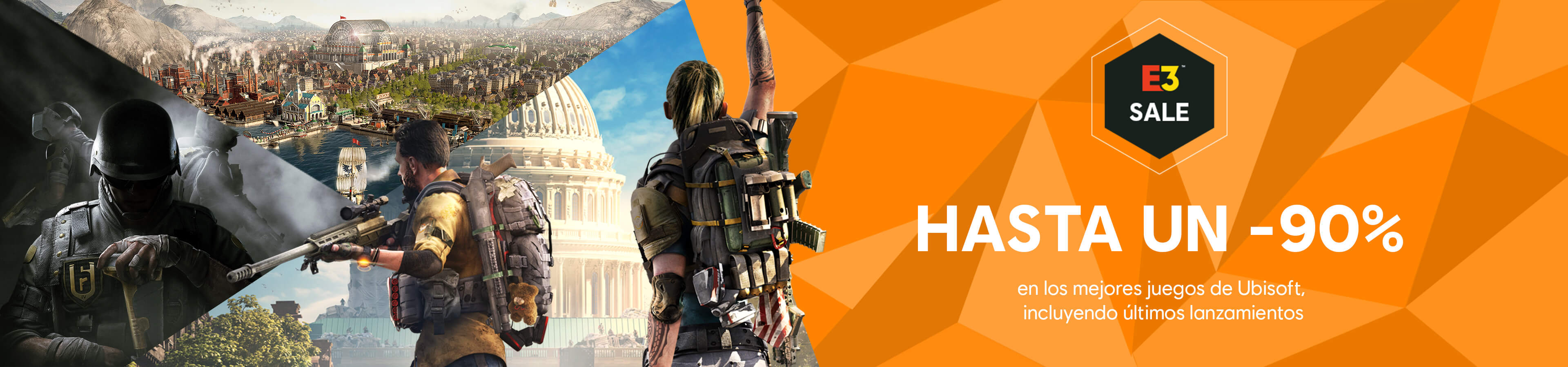 Rebajas de hasta un 90% en la Ubisoft Store